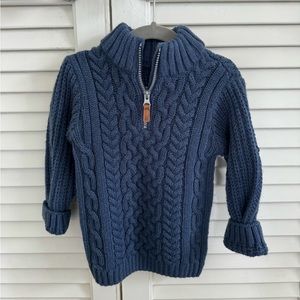 Next Blue Cable Knit Sweater
